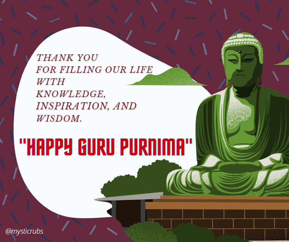 Happy Guru Purnima Best wishes
