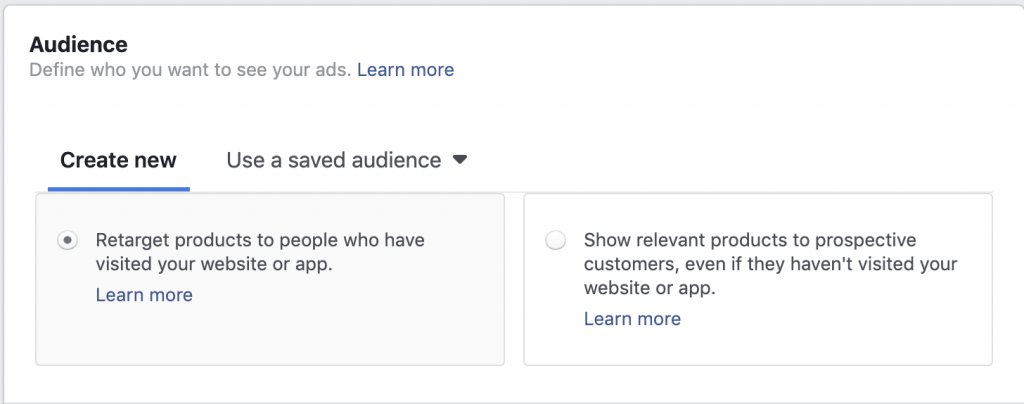 retarget your audience