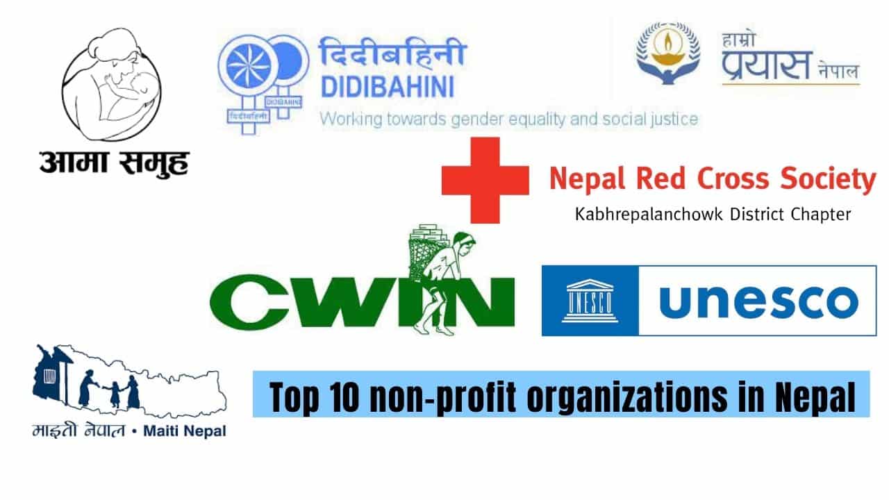 Top 10 List of Non Profit organizations in Nepal: Careers in INGOs