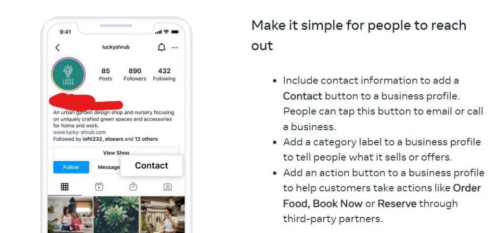 Make it simple for people to reach out