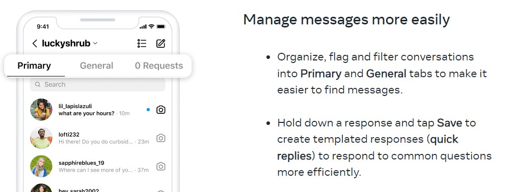 Manage messages more easily