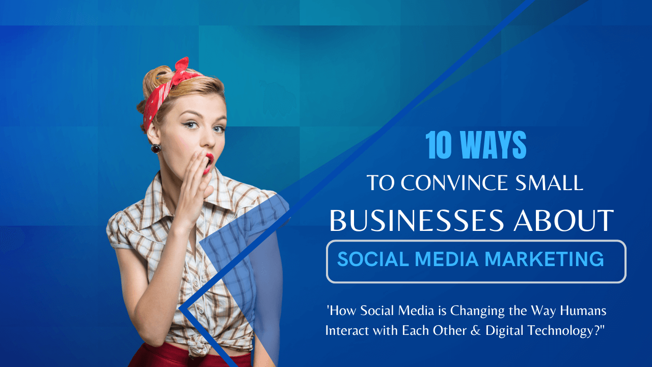 How do I convince small businesses to let me manage their social media?