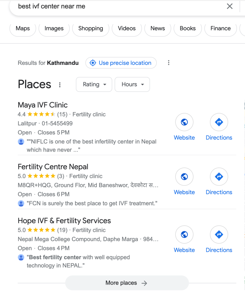 Location-Based SEO for hospitals