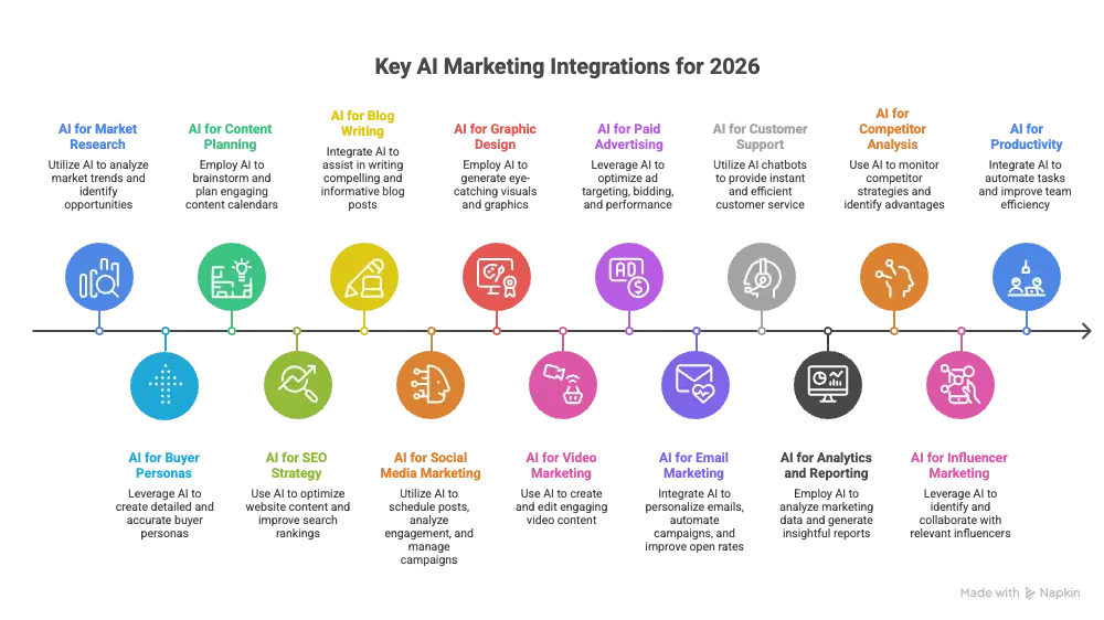 How to Use AI Tools for Your Marketing Strategy (Complete 2026 Guide)